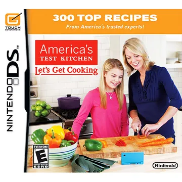 America's Test Kitchen - Let's Get Cooking (USA) (Demo) (Kiosk) box cover front